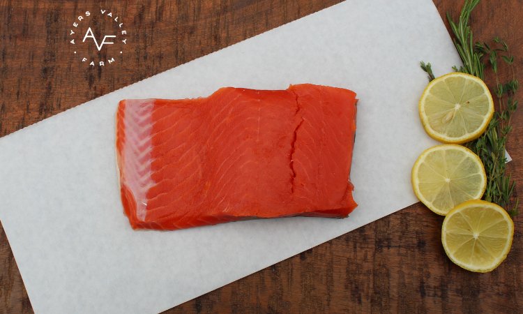 Ayers Valley Farm - Fan Favorite: Sockeye Salmon Filet (Boneless) - 2 x 5-7oz packs