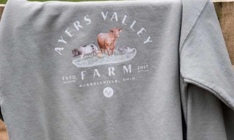 Ayers Valley Farm - Sweatshirt, Unisex (XL)