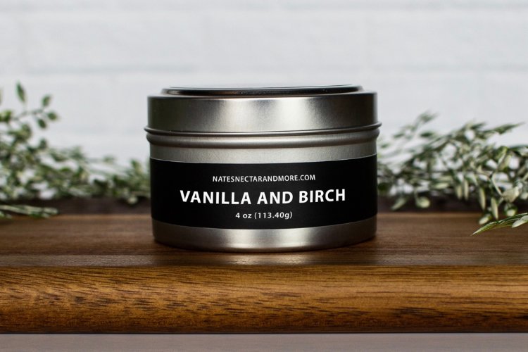 Ayers Valley Farm - Vanilla & Birch Beeswax Candle - 6.5 oz / pkg