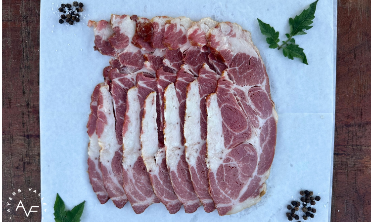 Ayers Valley Farm - Pork Cottage Bacon (Salt Cured, Sugar Free)