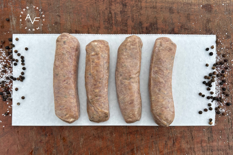 Ayers Valley Farm - Pork Bratwurst (Cheddar Jalapeno)